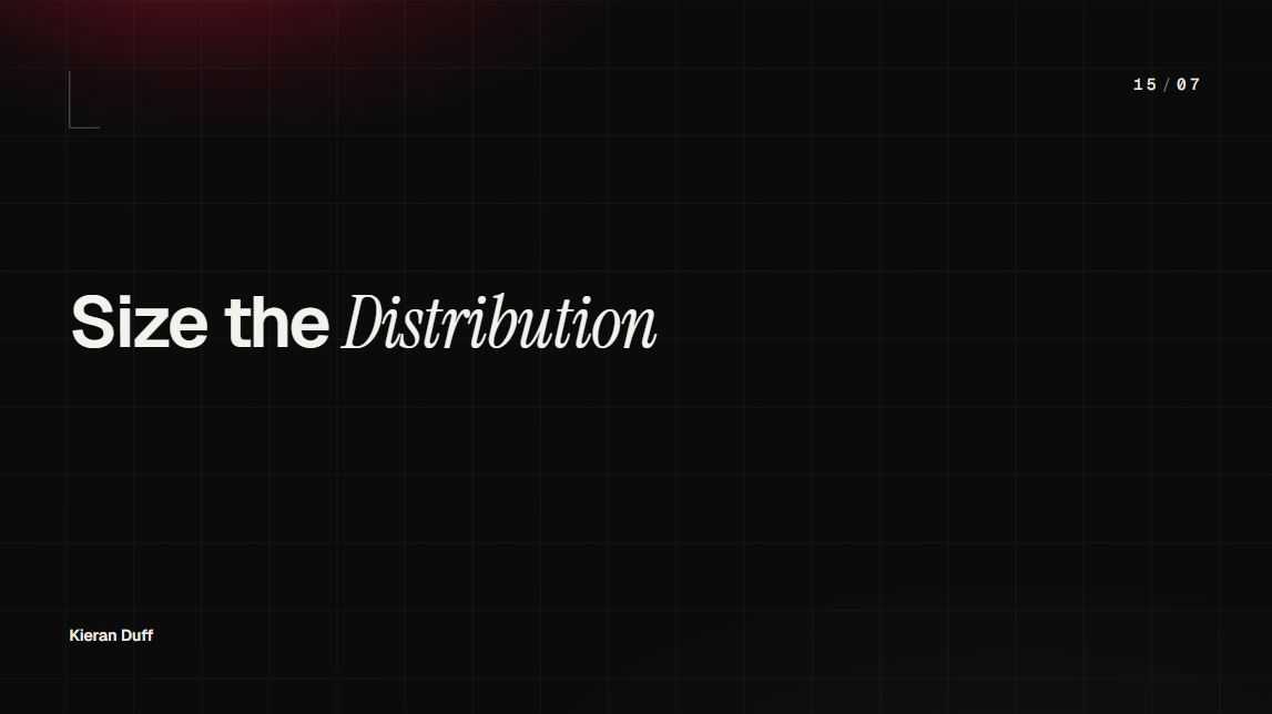 Size the Distribution cover image