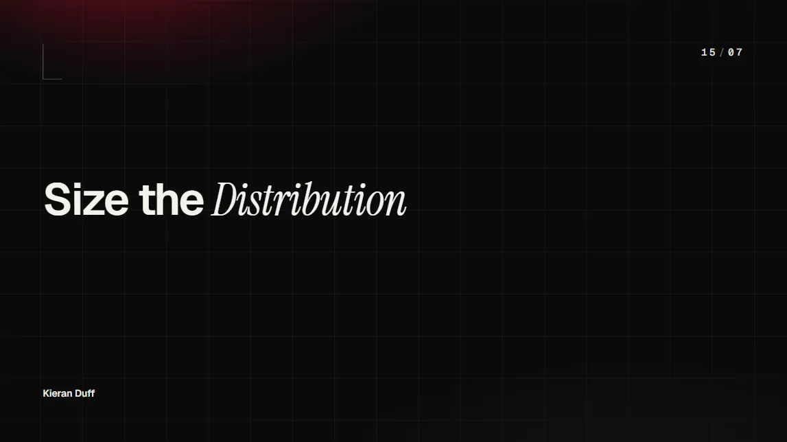 Size the Distribution cover image