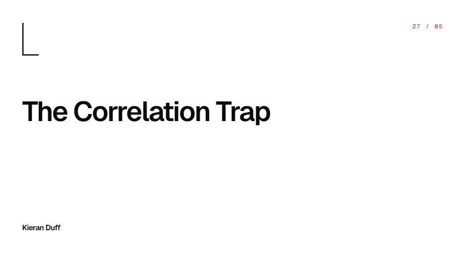 The correlation trap