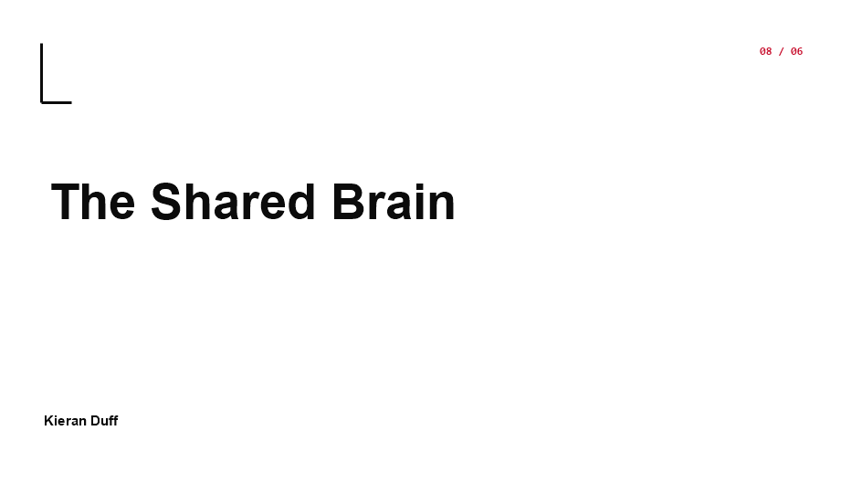 The Shared Brain